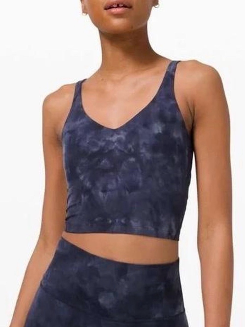 Lululemon Align Tank Diamond Dye Asphalt Grey True Navy. Size 10.